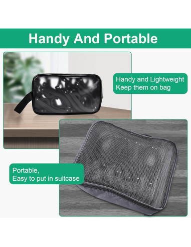 12 Perchas Plegables Portátiles Bgtecho Antideslizantes Negras