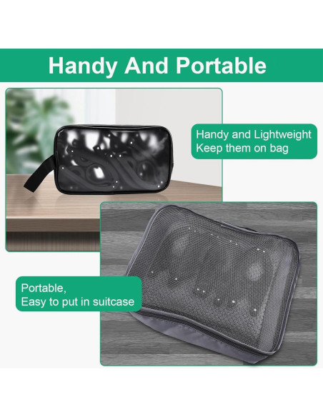 12 Perchas Plegables Portátiles Bgtecho Antideslizantes Negras