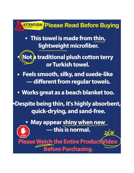 Toalla de Playa Microfibra MintiMango 180x81 cm Secado Rápido