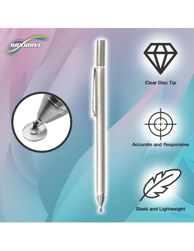 Bolígrafo Stylus BoxWave FineTouch para Samsung Galaxy Book4 Pro