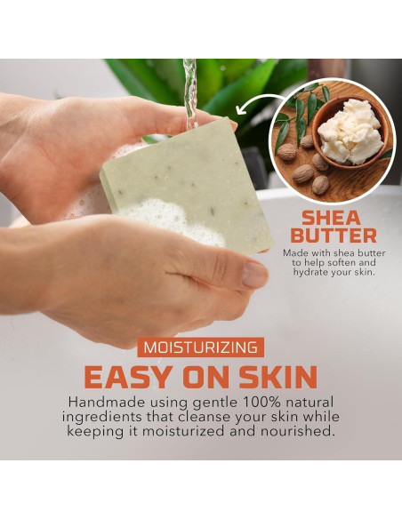 Juego de Jabones Naturales Age of Sage - Fragancia Victoriana - 4 Unidades