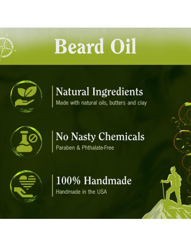 Aceite para Barba Compass Soap The Journey 29.57 ml Natural