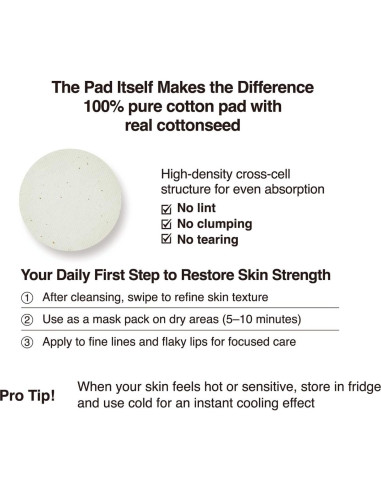 Almohadillas Tonificantes Houttuynia Cordata ANCORS - 70 Unidades