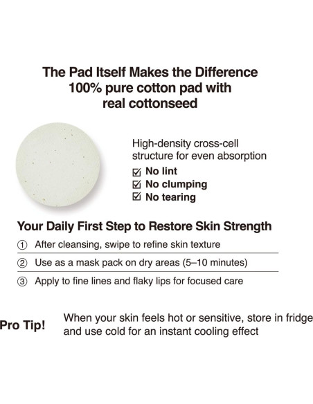 Almohadillas Tonificantes Houttuynia Cordata ANCORS - 70 Unidades