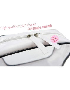 Juego de Botellas de Viaje MAGIGO Rosa 16 Piezas Aprobadas TSA 2