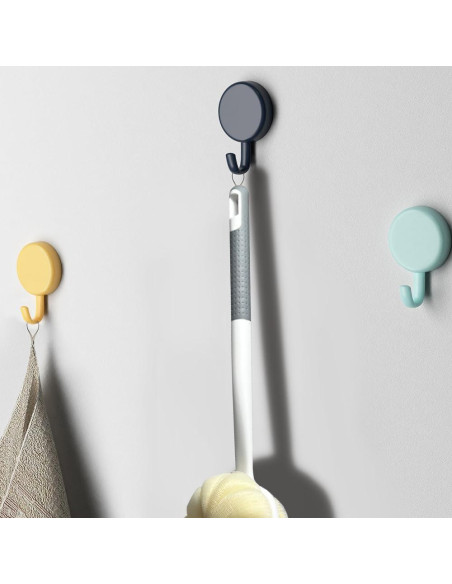 Cepillo de Ducha Doble Cara OHOO con Mango Largo Verde