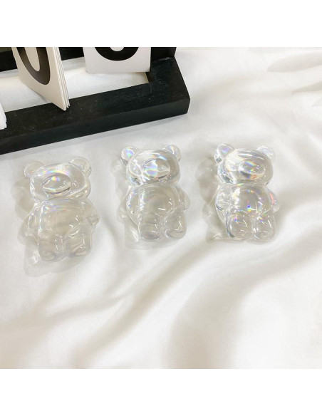 Soporte de Agarre Móvil Expandible Oso 3D 2 Pcs HywkingGrt