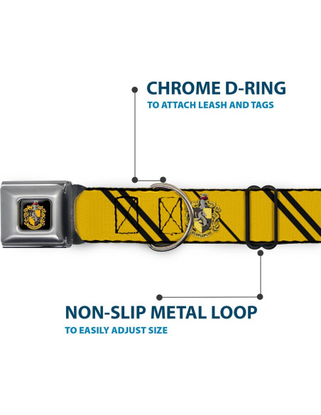 Collar para Perros Warner Bros. Hufflepuff 50.8-78.7 cm