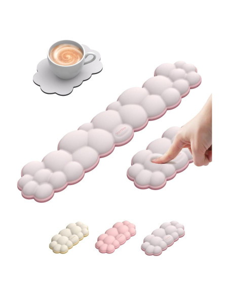 Conjunto Reposamuñecas Vaydeer Ergonómico 3 en 1 - Espuma