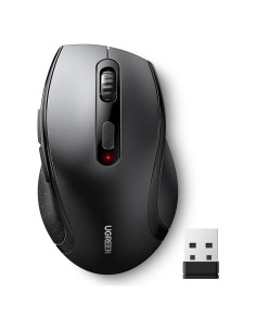 Ratón Inalámbrico Ergonómico UGREEN 2.4GHz 1600 DPI USB