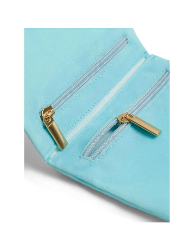 3 Pcs Bolsas de Joyería Terciopelo WSXBAGY Azul 10x10 cm