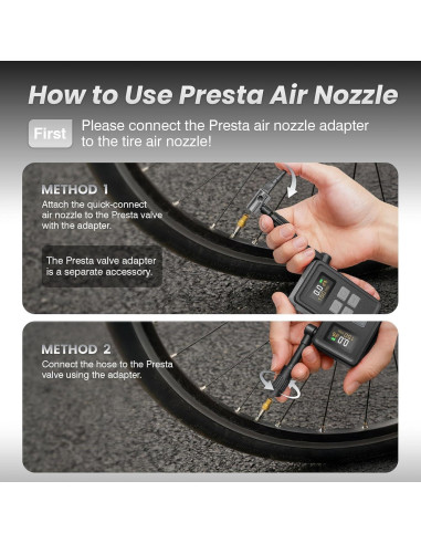 Mini Bomba de Bicicleta TOOLBOOX WK-BL01 150 PSI Portátil