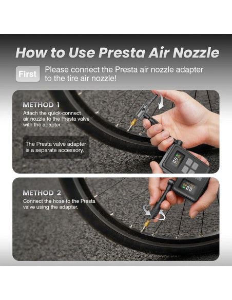 Mini Bomba de Bicicleta TOOLBOOX WK-BL01 150 PSI Portátil