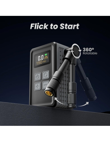 Mini Bomba de Bicicleta TOOLBOOX WK-BL01 150 PSI Portátil