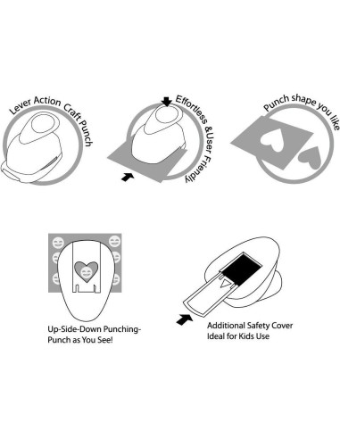 Troquel de Papel Bira Craft Bigote 2.54 cm para Manualidades