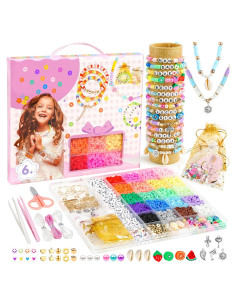 Kit de Pulseras DIY Sistenia - 3600 Piezas para Niñas