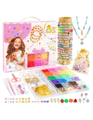 Kit de Pulseras DIY Sistenia - 3600 Piezas para Niñas