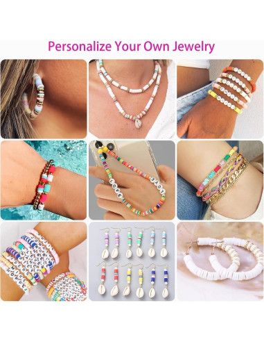 Kit de Pulseras DIY Sistenia - 3600 Piezas para Niñas