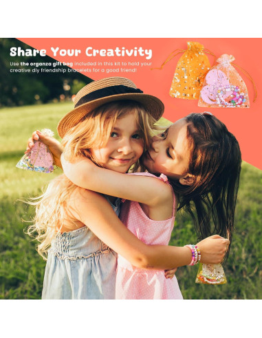 Kit de Pulseras DIY Sistenia - 3600 Piezas para Niñas