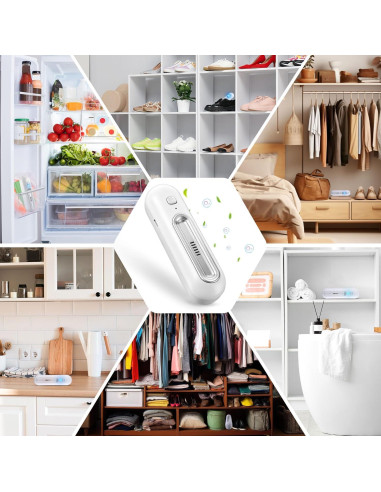 Desodorante de Zapatos Qualirey - Eliminador de Olores 2 Pzs