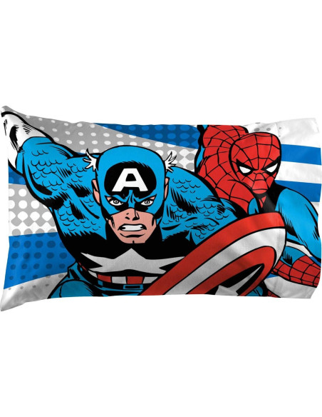 Juego de Cama Twin Avengers Jay Franco 4 Piezas 100% Poliester