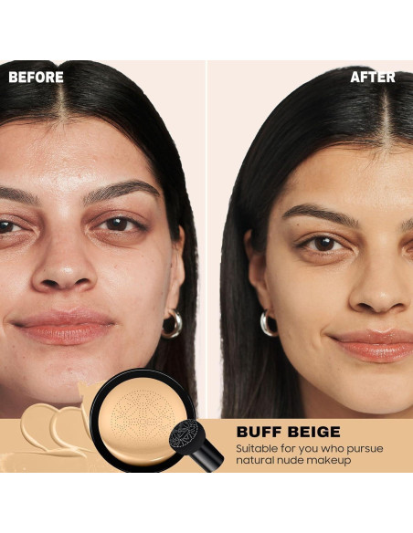 Crema CC LLOXIIEAN Beige Buff - Base Hidratante para Piel Madura