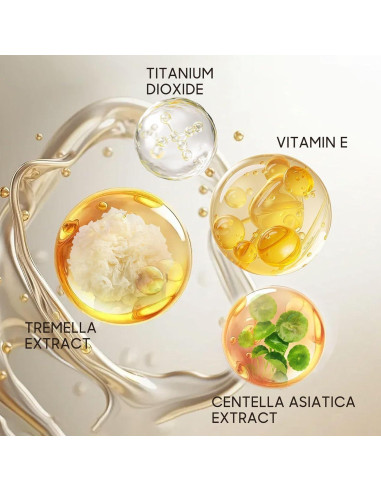 Crema CC LLOXIIEAN Beige Buff - Base Hidratante para Piel Madura