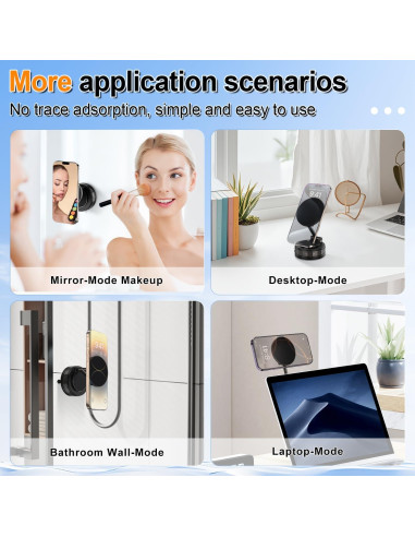 Soporte Magnético para Teléfono de Coche SINGARO 360 Ajustable