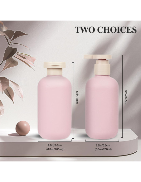 Botellas Reutilizables de Champú y Acondicionador ShanySheny 200ml