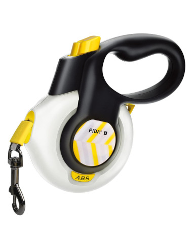 Correa Retráctil para Perros FIDA AutoBrake 4.88m Pequeña