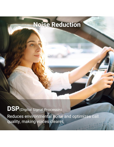 Adaptador Bluetooth UGREEN 5.4 Aux 3.5mm para Coche - 15H Batería