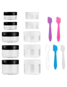 Accmor 10 Contenedores de Viaje para Maquillaje 3-20g