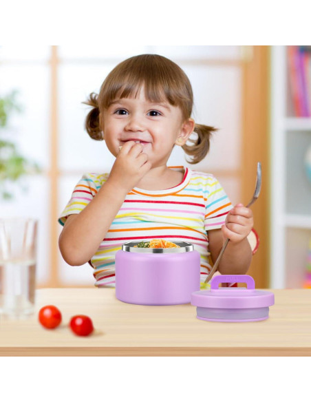 Termo de Comida Caliente para Niños PIQUEBAR 8oz Acero Inoxidable