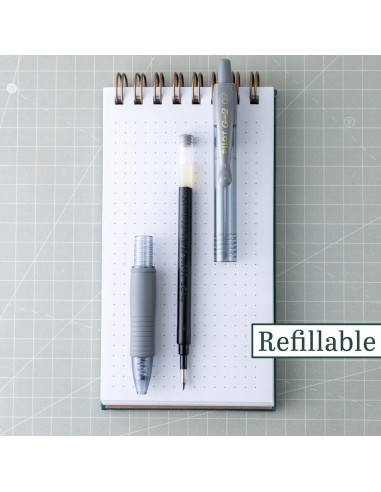 Bolígrafos de Gel Pilot G2 Premium 0.7mm Retráctiles Gris - 6 Unidades