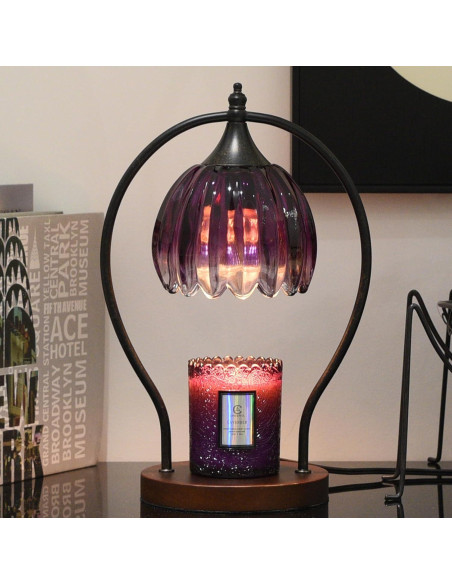 Calentador de Velas Goodbuy Regulable con Temporizador Púrpura