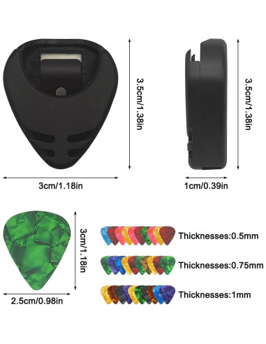 Juego de Accesorios para Guitarra SourceTon 40 Piezas