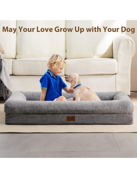 Cama para Perros BFPETHOME Mediana Lavable Impermeable 74x48 cm