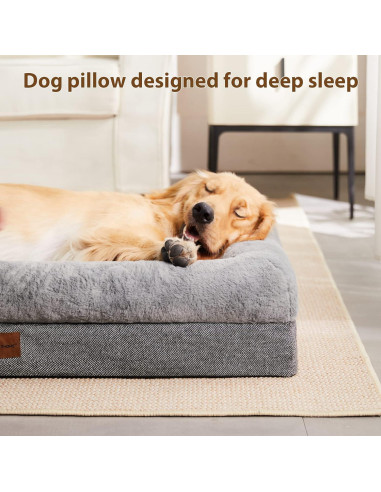 Cama para Perros BFPETHOME Mediana Lavable Impermeable 74x48 cm