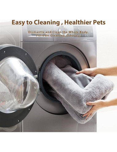 Cama para Perros BFPETHOME Mediana Lavable Impermeable 74x48 cm