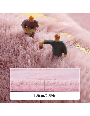 Juego de 3 Alfombrillas de Baño Antideslizantes Eanpet Mármol Negro Dorado