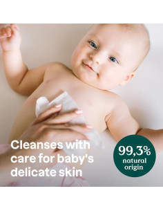 Toallitas Húmedas Biodegradables ATTITUDE 72 Unidades Sin Fragancia 2