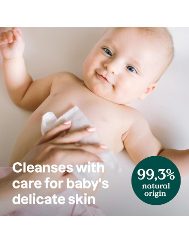 Toallitas Húmedas Biodegradables ATTITUDE 72 Unidades Sin Fragancia