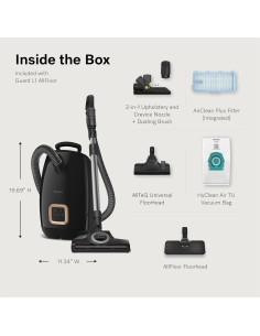 Aspiradora de cilindro Miele Guard L1 AllFloor 1200W con bolsa 2