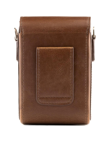 Funda de cámara de cuero MegaGear MG883 para Nikon A1000/A900