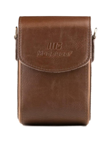 Funda de cámara de cuero MegaGear MG883 para Nikon A1000/A900