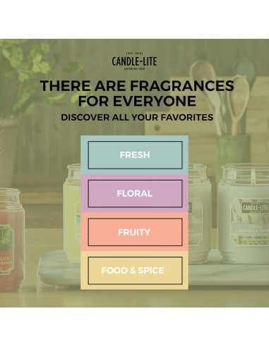 Vela Aromática Candle-Lite Calabaza Perfecta 510 g con Mecha Única