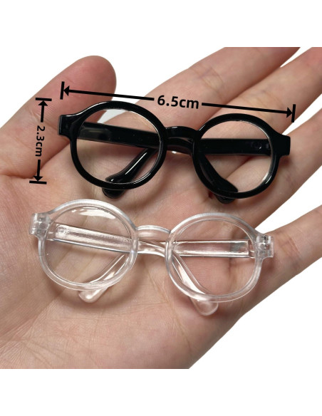 Conjunto de Ropa para Muñeca QIXINGWISE 17cm 4 Piezas Negro