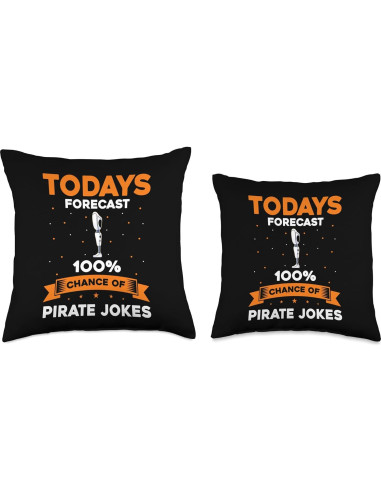 Almohada de Pierna Artificial Multicolor 40x40 cm - Tema Pirata