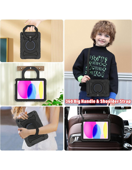 Funda ROISKIN para iPad 11" y 10.9" con Soporte 360