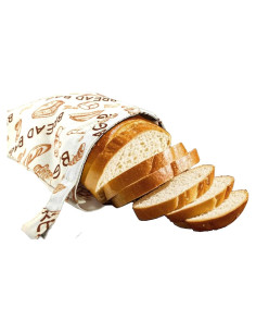 Bolsa de Pan de Cera de Abeja EdenEcho XL 33x43cm Ecológica